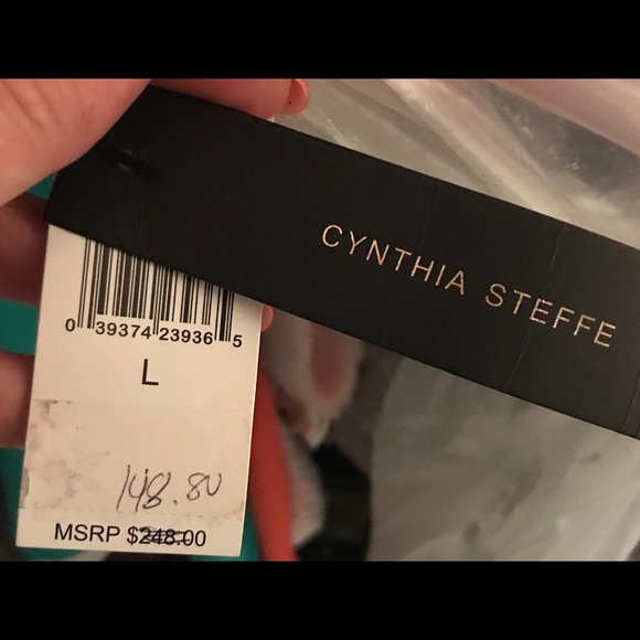 Cynthia Steffe Mixed Knit Collar & Cuff Dress - Picture 5 of 5